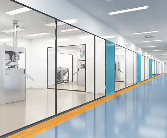 Puhdashuoneen ikkunat