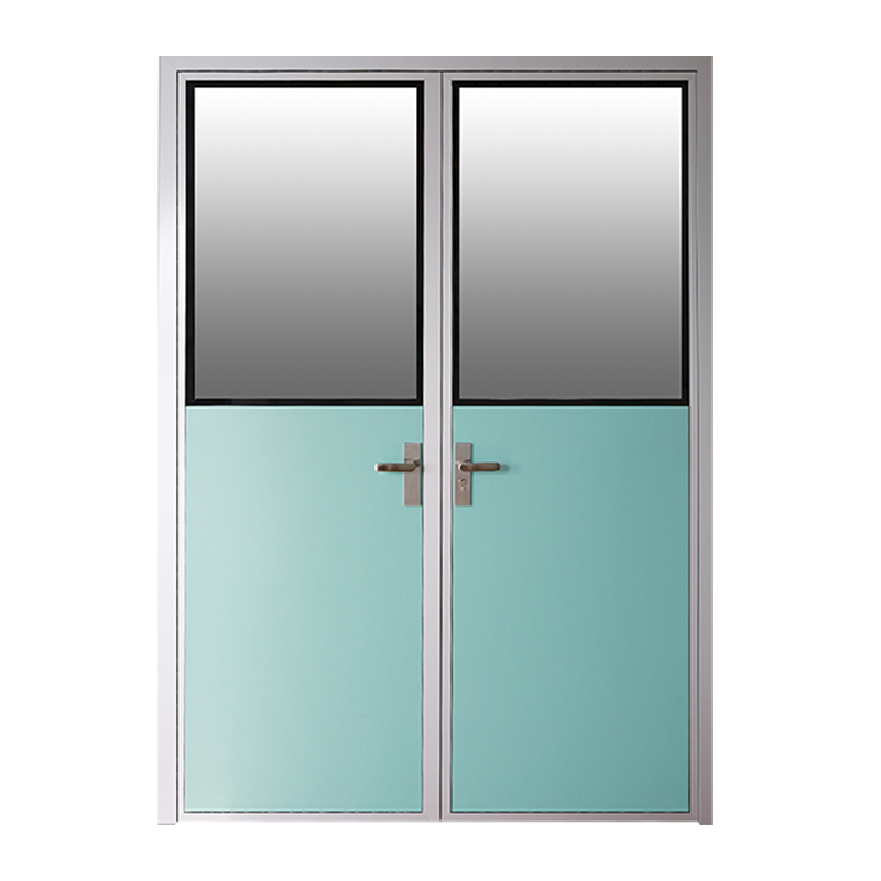 Alumiiniseoksesta ympäröity melamiinihartsiovi