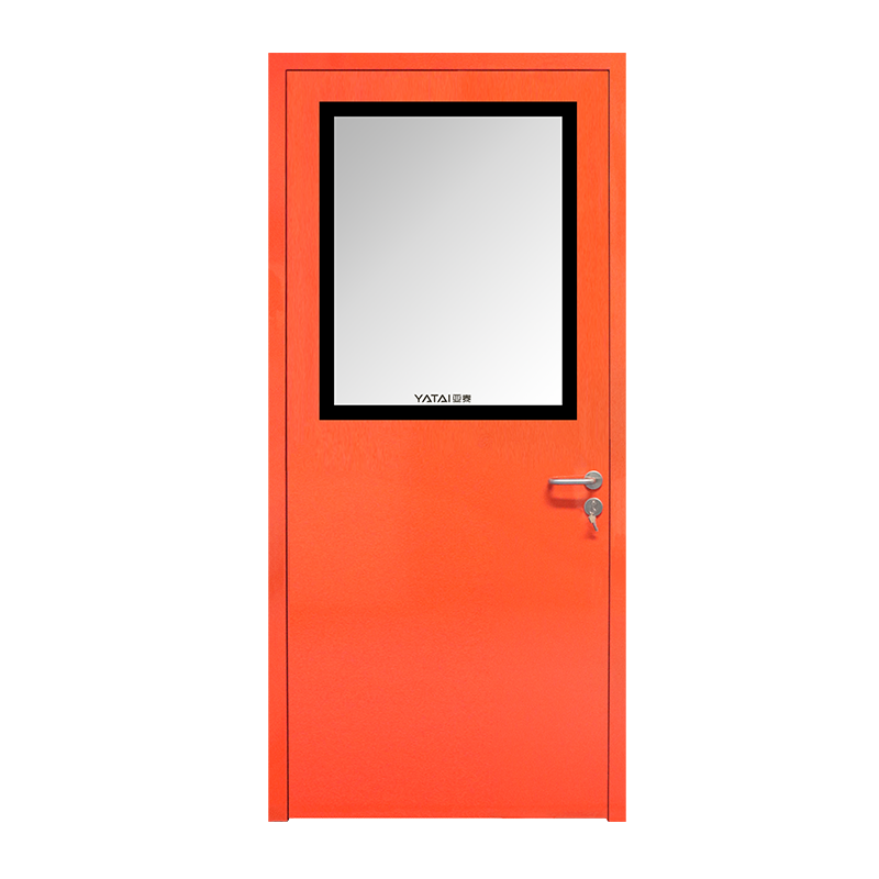 Ympyröity runkotyyppi teräs puhdas ovi