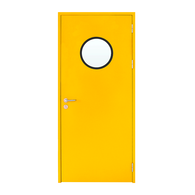 Ympyröity runkotyyppi teräs puhdas ovi