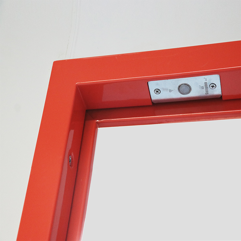 Ympyröity runkotyyppi teräs puhdas ovi