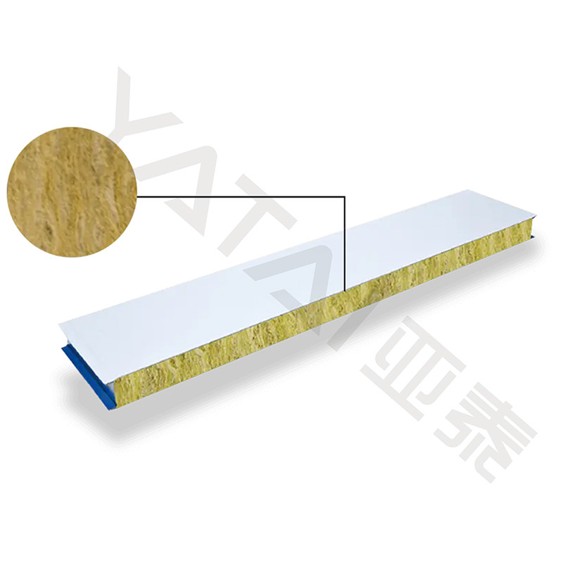 Konevalmistettu kivivilla sandwich-paneeli